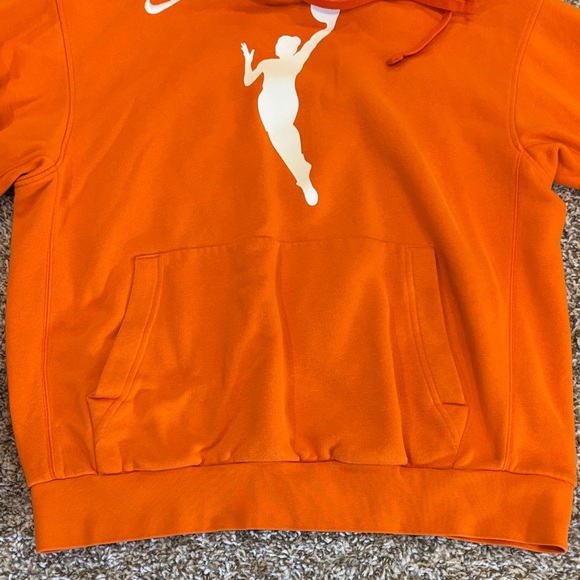 Nike WNBA Orange Hoodie with White Graphic - Picture 7 of 11